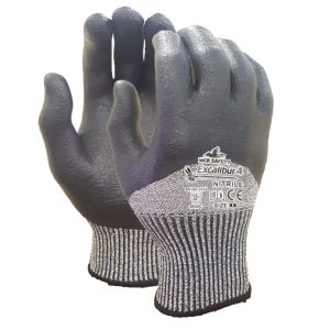 Guante Anticorte Nivel 3: Fibra de Alto Desempeño con Nitrilo Espumado
