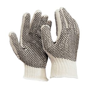 Guante de Algodón y Poliéster con Puntos de PVC: Agarre Firme y Confort Diario
