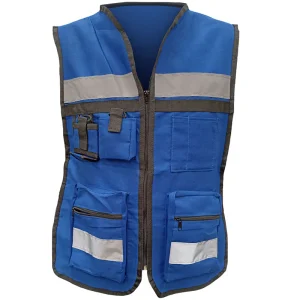 Chaleco brigadista reflejante MOD. CTB100 para seguridad