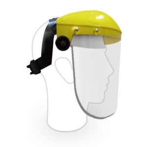 Protector Facial con Mica de Policarbonato y Cabezal Ajustable
