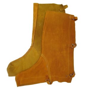 Polainas de Carnaza para Soldador - Protección Eficaz