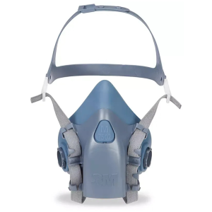 Respirador Reutilizable 3M™ 7502 Media Cara — Talla Mediana con Filtros P100