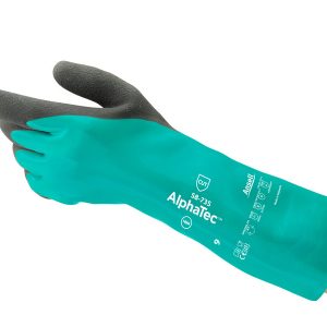 Guante Ansell AlphaTec 58-735 Resistente a Químicos, Aceites y Cortes
