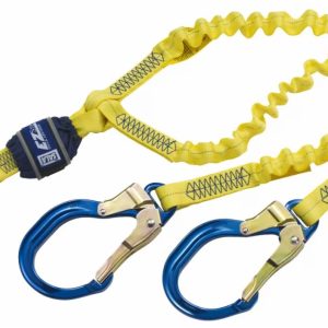 Eslinga Amortiguadora de Doble Tramo 3M™ DBI-SALA® EZ-Stop™ con Gancho de Acero